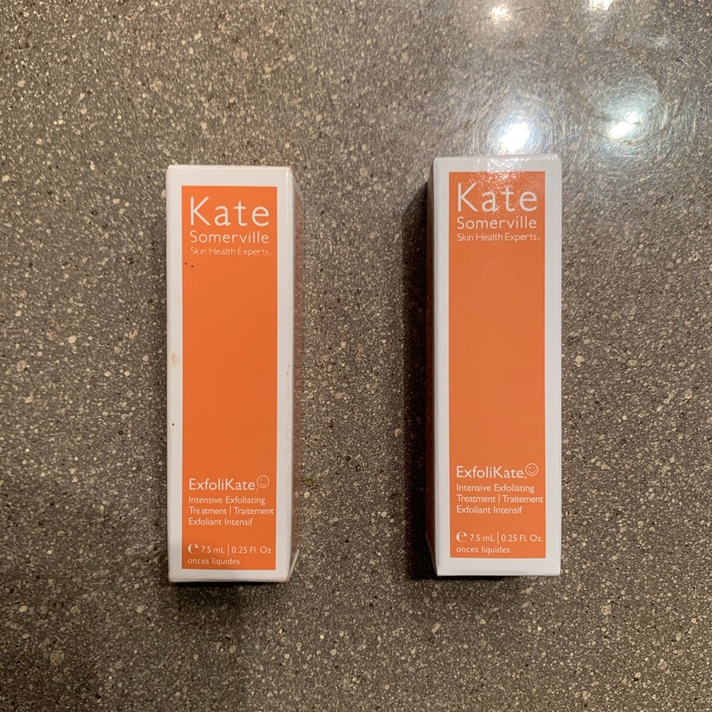 NWT Kate Somerville ExfoliKate Treatments 2 tubes
